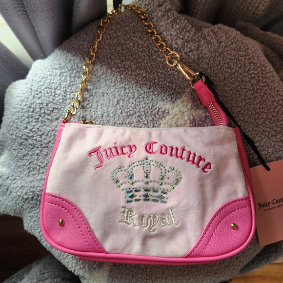 Juicy Couture Royal Mini Wristlet - Picture 1 of 10